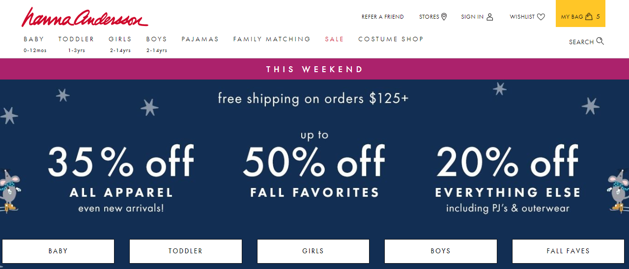 Hanna Andersson Coupons